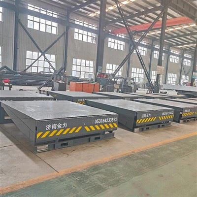 Rampa de elevación de muelle hidráulica